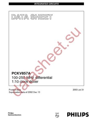 PCKV857ADGG,512 datasheet  